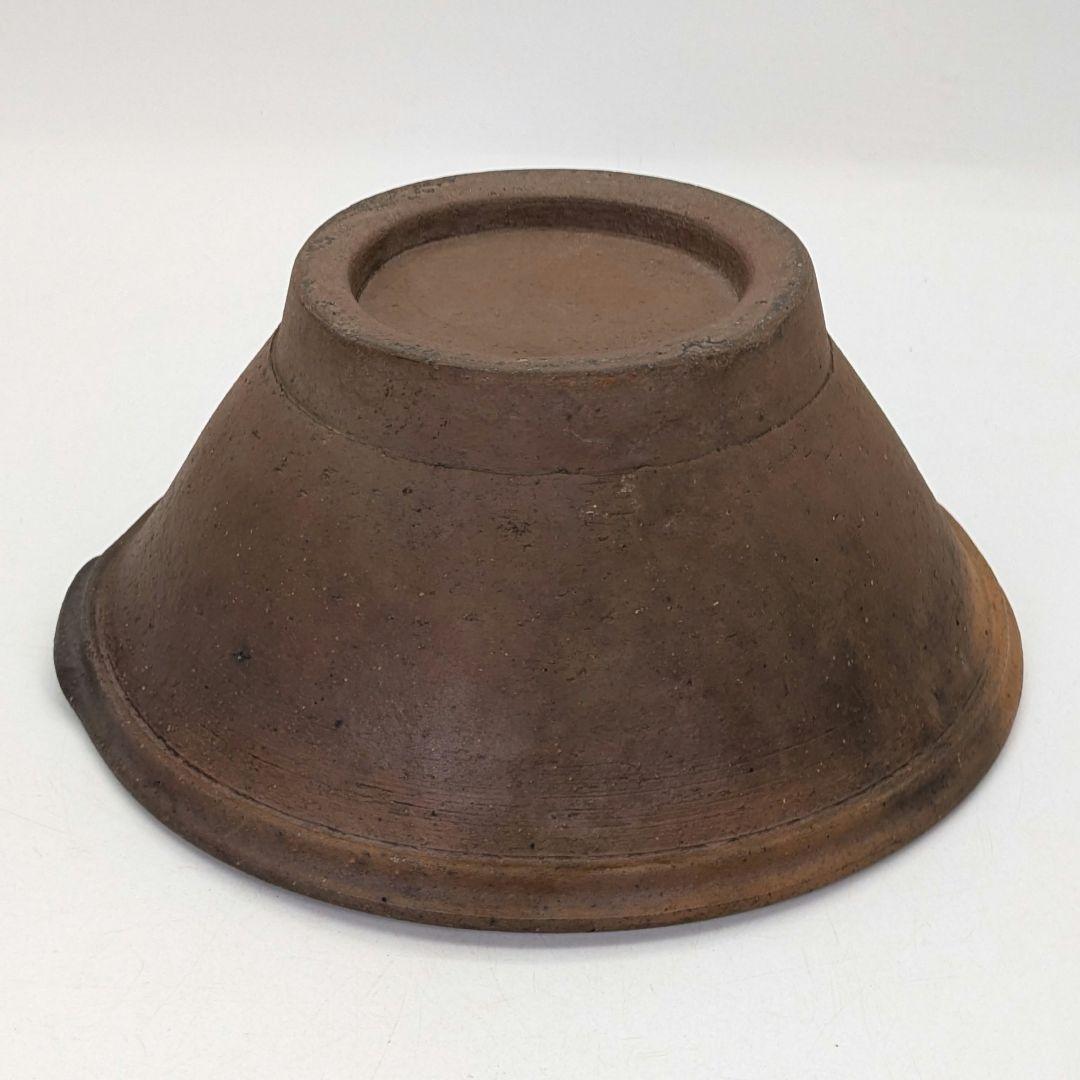 明治～昭和初期 備前焼 擂鉢 すり鉢 食器 容器 花器 フラワーベース 水盤