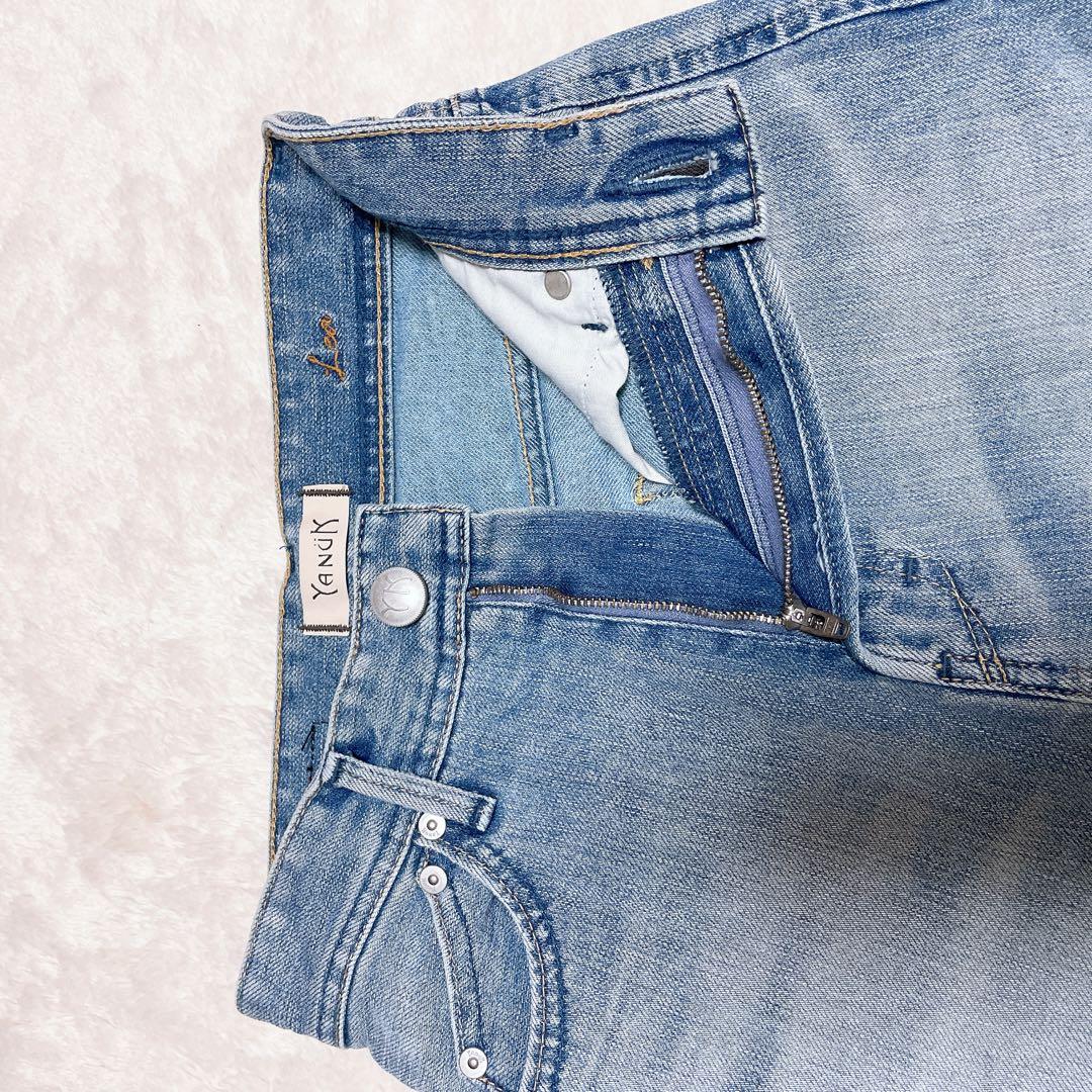 美品　yanuk Trick Denim ボーイズストレートLEA/TVS 21