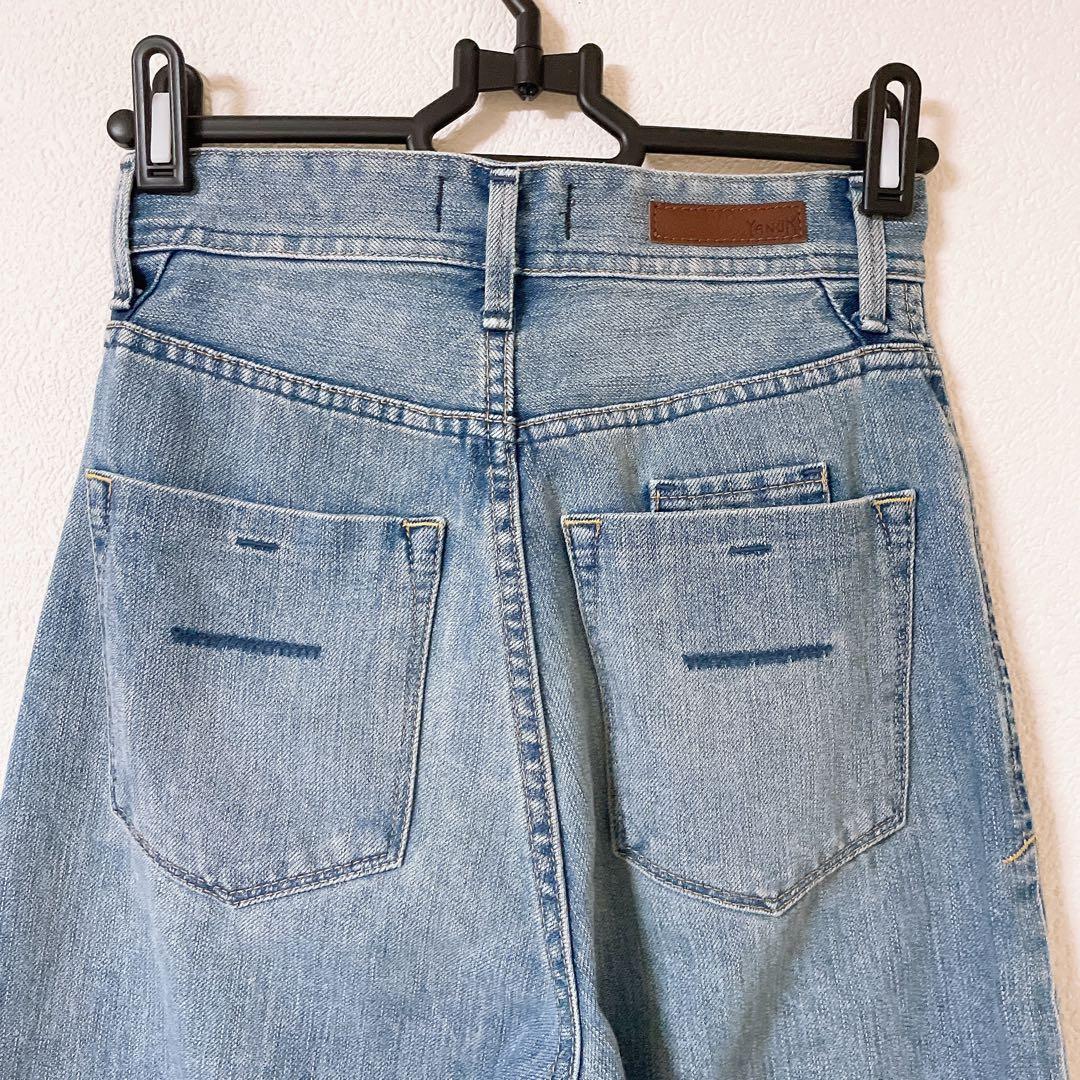 美品　yanuk Trick Denim ボーイズストレートLEA/TVS 21