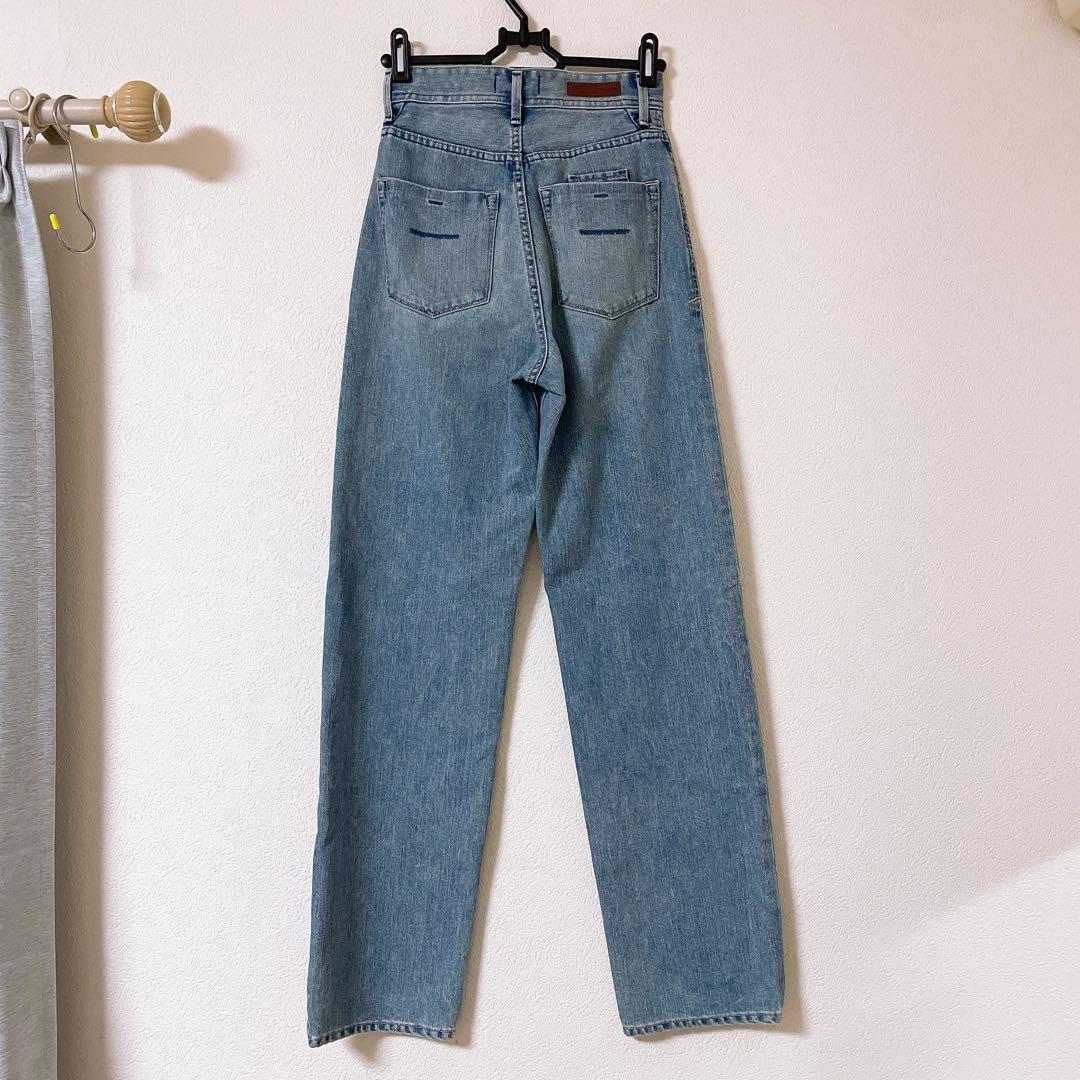 美品　yanuk Trick Denim ボーイズストレートLEA/TVS 21