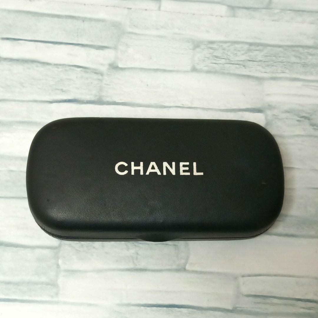【鑑定済】CHANEL　シャネル　サングラス　ブラック　ココマーク　ゴールド金具
