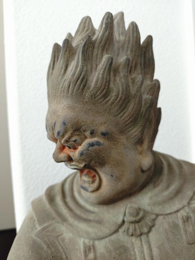 伐折羅（バサラ）大将　鋳造謹製　奈良新薬師寺　立像
