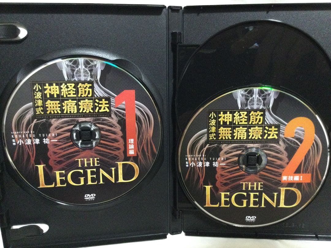 【 小波津式神経筋無痛療法 THE LEGEND 計6枚】DVD 整体