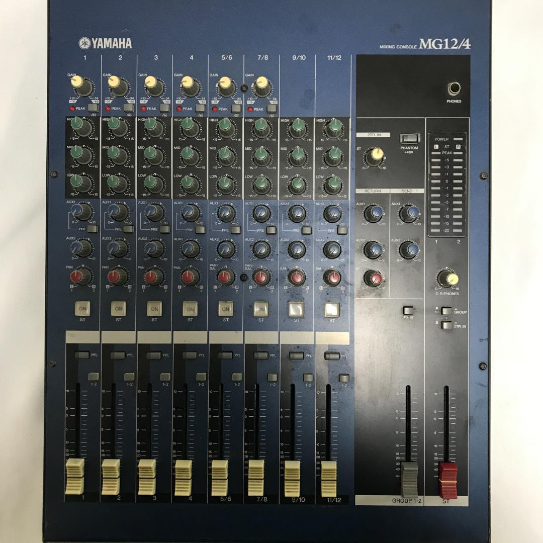 YAMAHA ヤマハ ミキシングコンソール MG12/4 ミキサー
