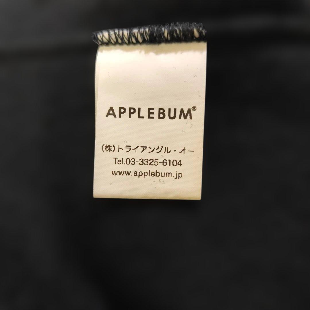 極美品APPLEBUM、アップルバム ボアフリーストップスNAVY XXLサイズ