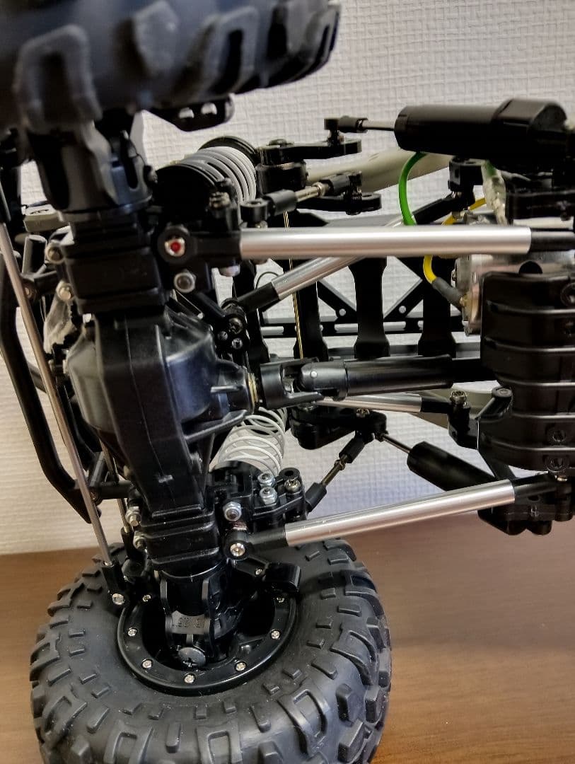 s*n様 タミヤRC CR-01シャーシ 完成品　ベース　ロックソッカー