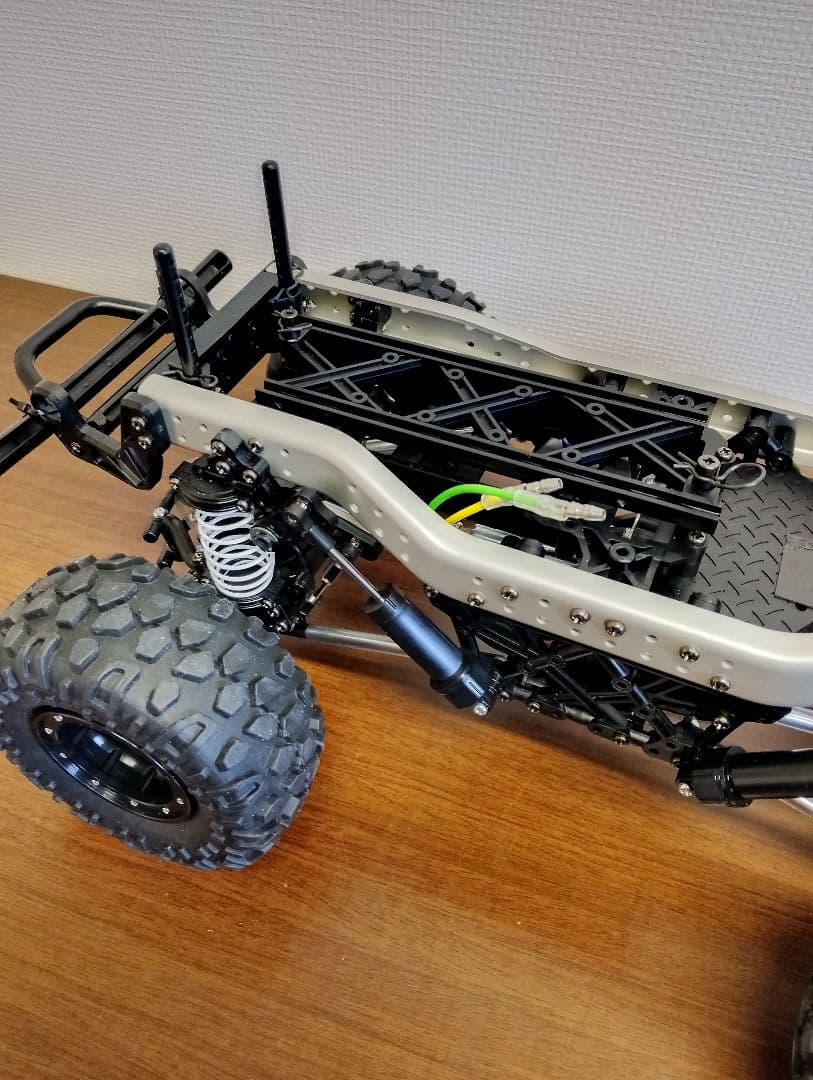 s*n様 タミヤRC CR-01シャーシ 完成品　ベース　ロックソッカー