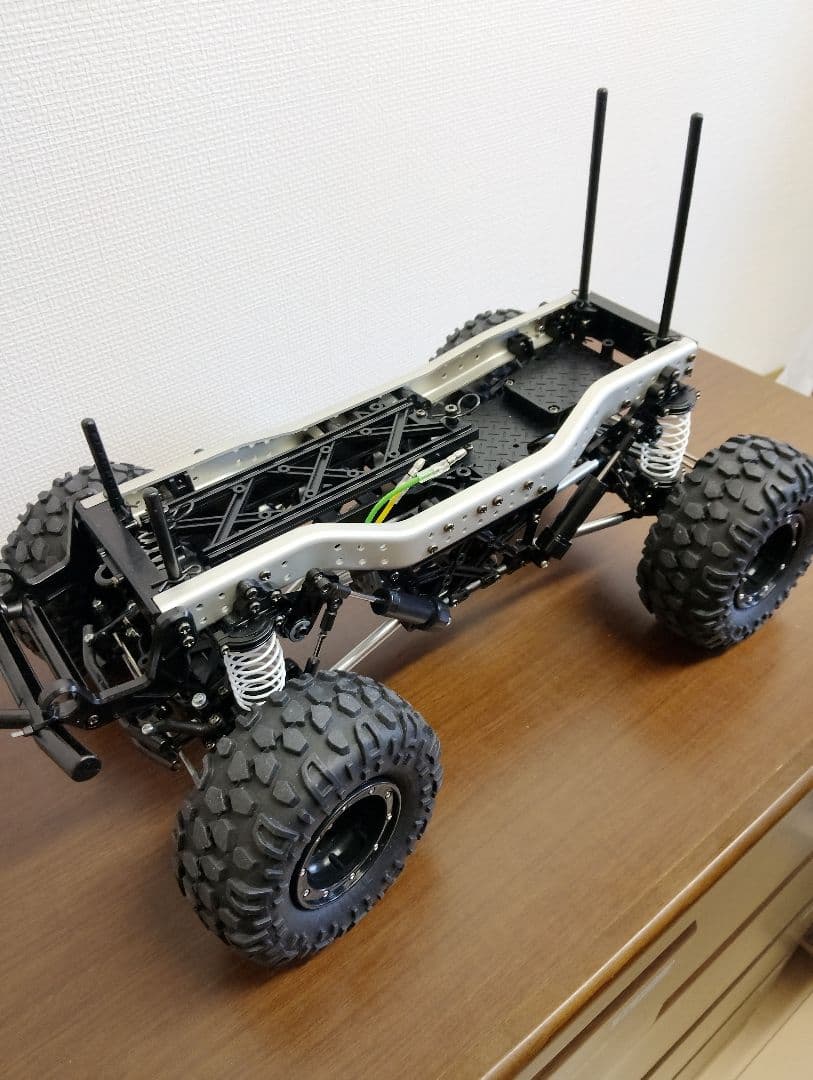 s*n様 タミヤRC CR-01シャーシ 完成品　ベース　ロックソッカー