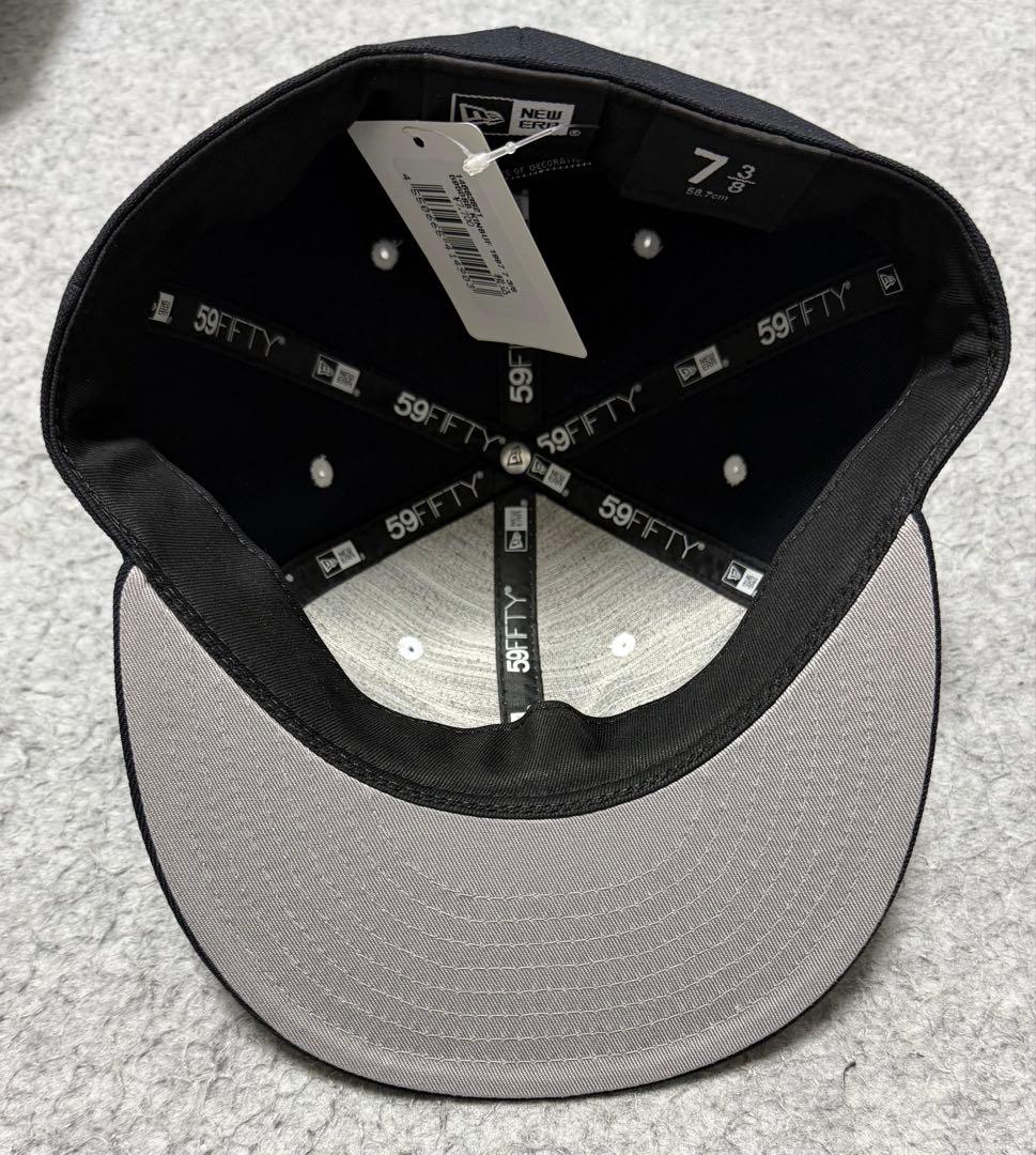 タグ付き　NEW ERA 59FIFTY 近鉄バファローズ ネイビー　7 3/8