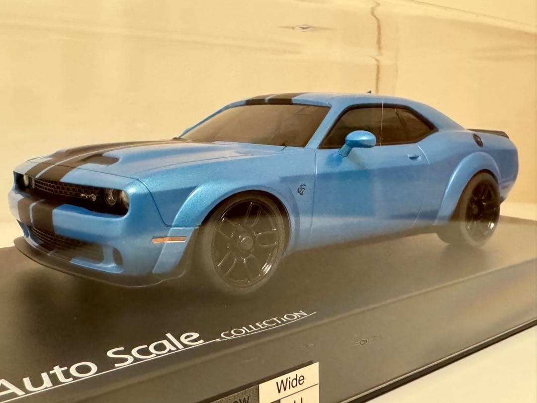 京商 ミニッツ ダッジチャレンジャー SRT ヘルキャットB5ブルー ASC