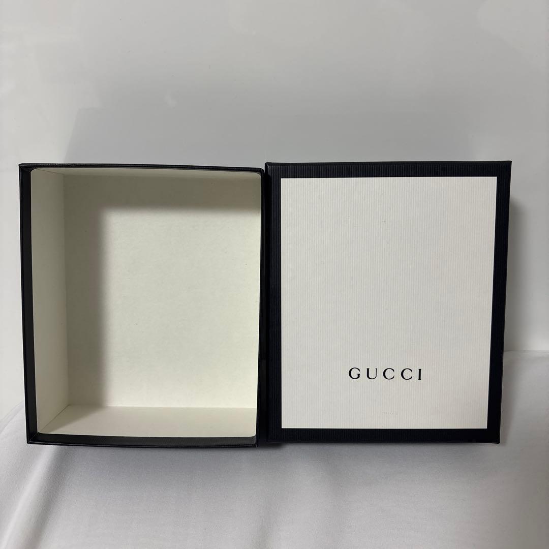 値下げ！！GUCCI ブラックレザー 三つ折り財布