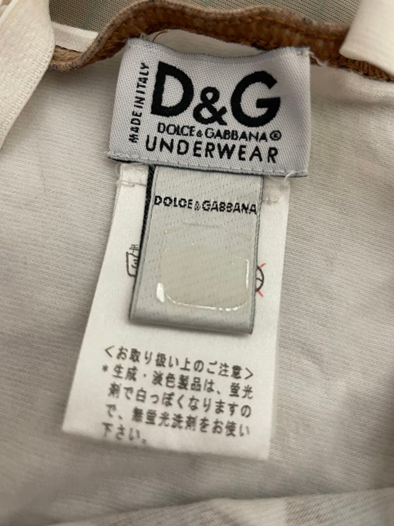 佐藤レア希少D&G UNDERWEAR キャミソールy2k平成ギャル00s