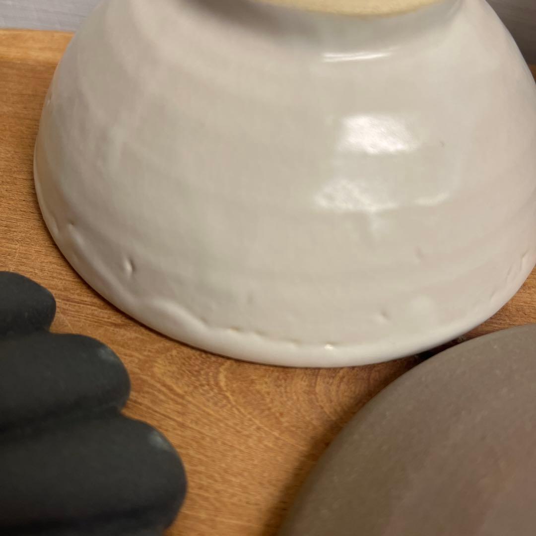 ちゃーさん新品　陶器　陶器　陶芸作家 小ぶりな器10個　165