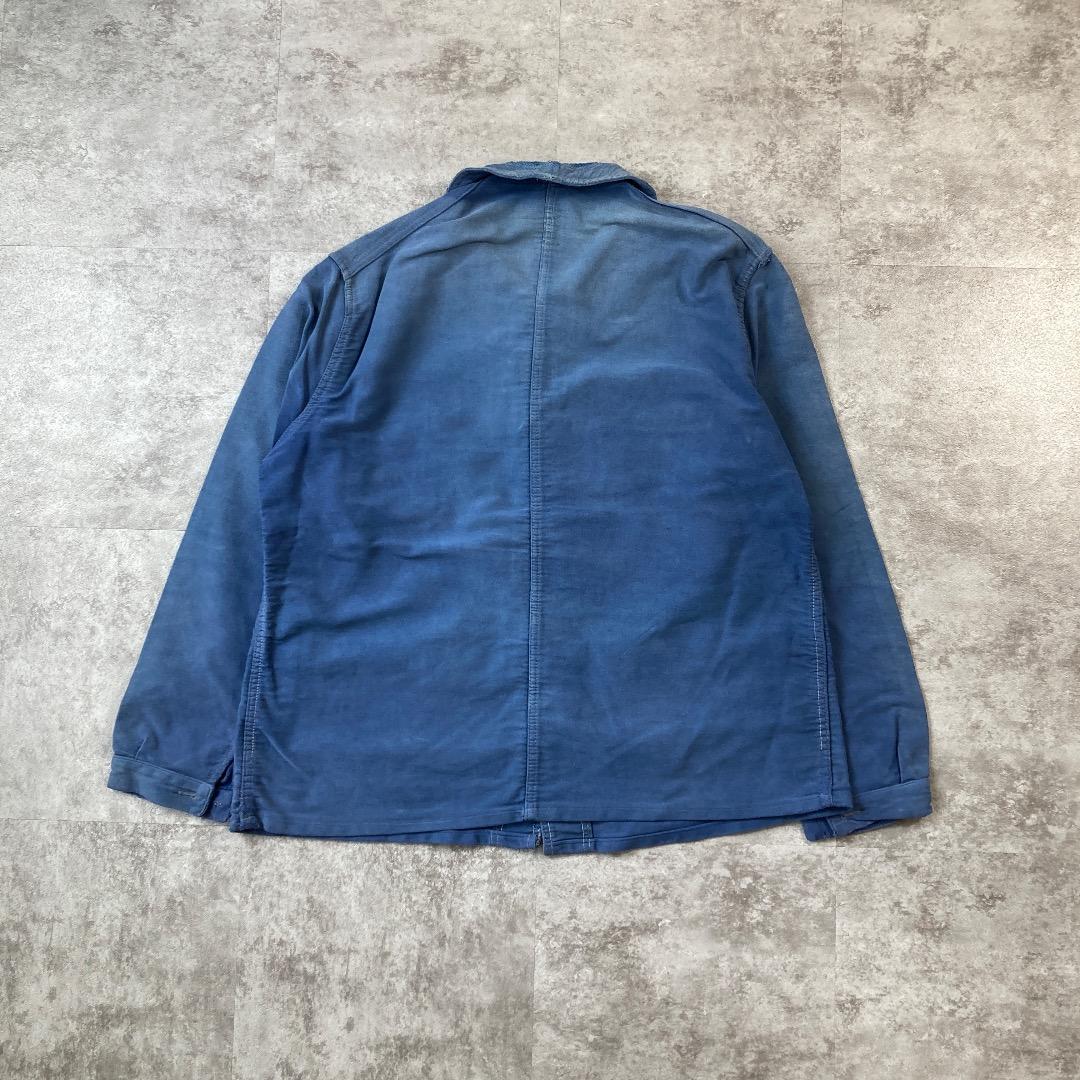 H*T様 40-50s モールスキン フレンチワークジャケット