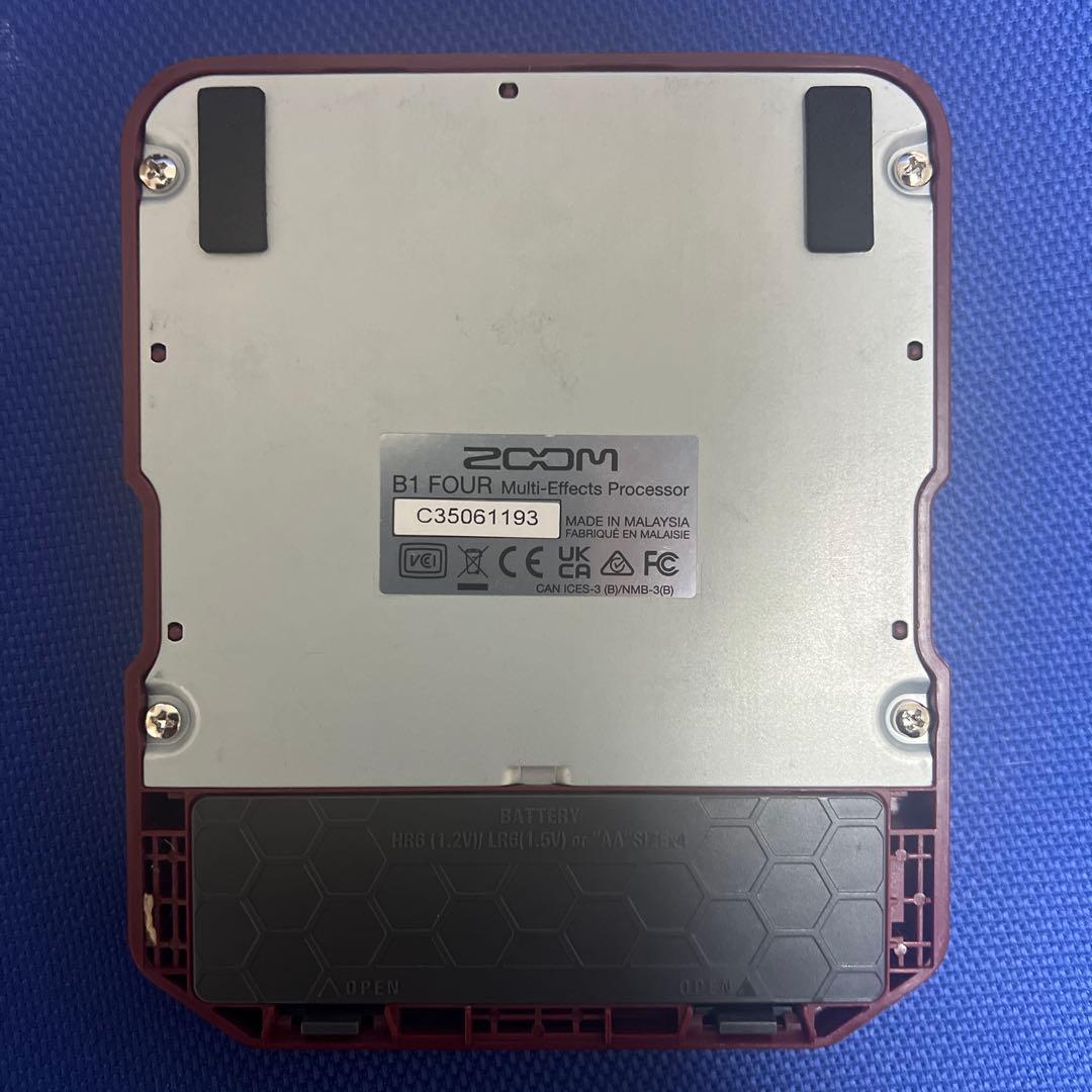 ペ*ン様 ZOOM B1 FOUR ベース用マルチエフェクター 美品 動作確認済