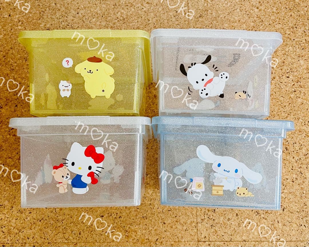 収納ケースS サンリオ ポムポムプリン ポチャッコ ハローキティ シナモロール