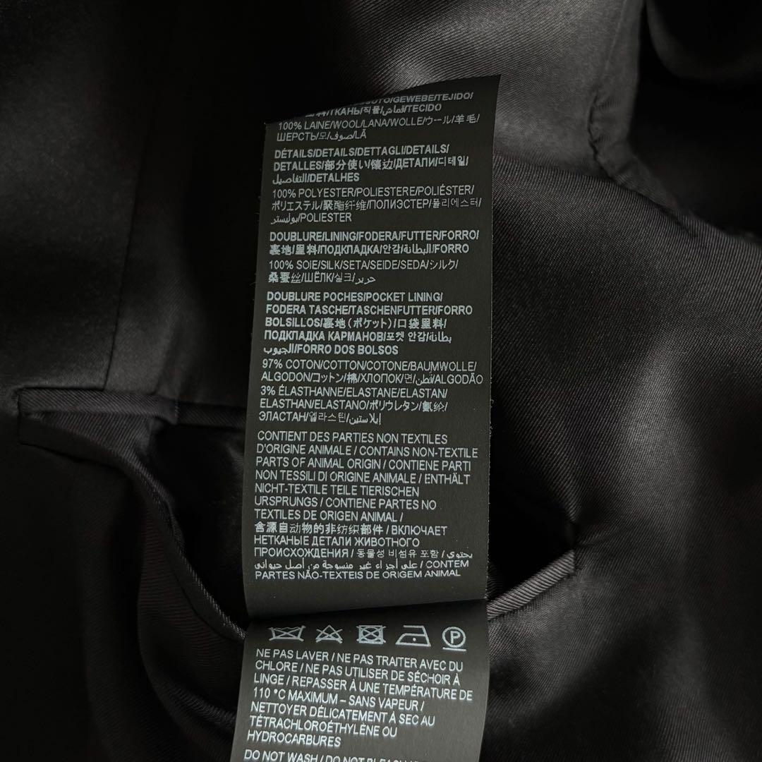 極美品 SAINT LAURENT PARIS スモーキングジャケット 50