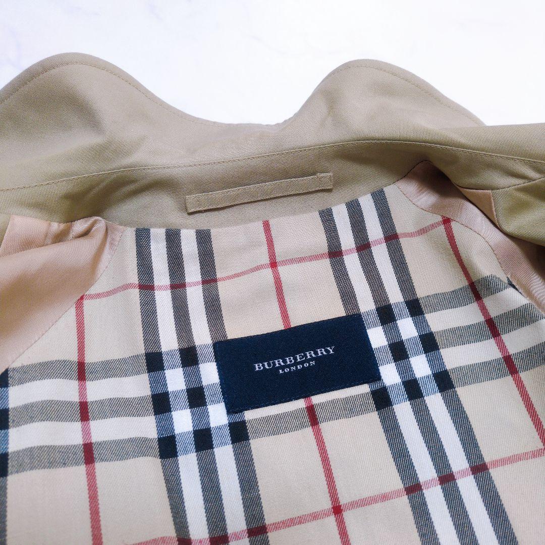 BURBERRY LONDON✨️英国製 ノバチェック 美シルエット 春コート❁