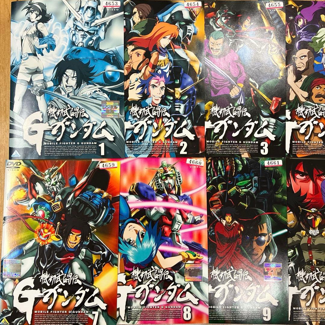 機動武闘伝Gガンダム　全12巻セット　完結　DVD　アニメ　匿名配送