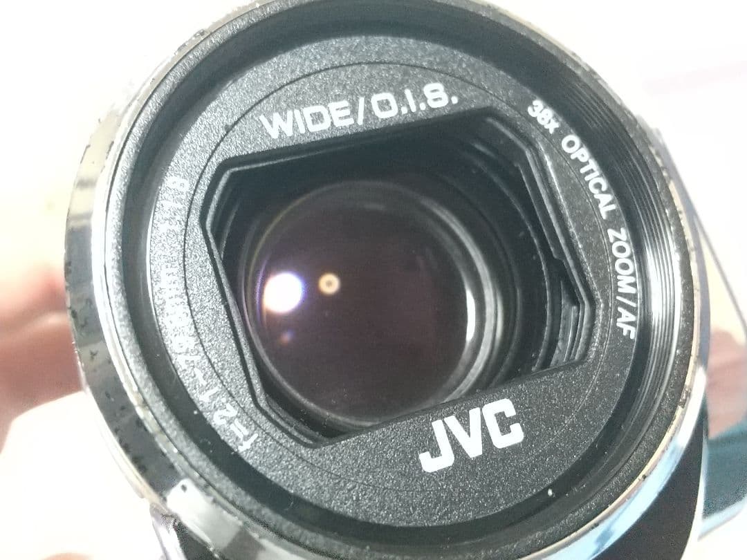 JVC GZ-E765-V フルHD ビデオカメラ 16GB SDカード付き
