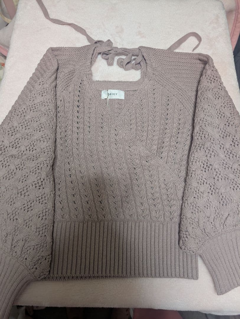 DEICY カシュクールニット新品未使用