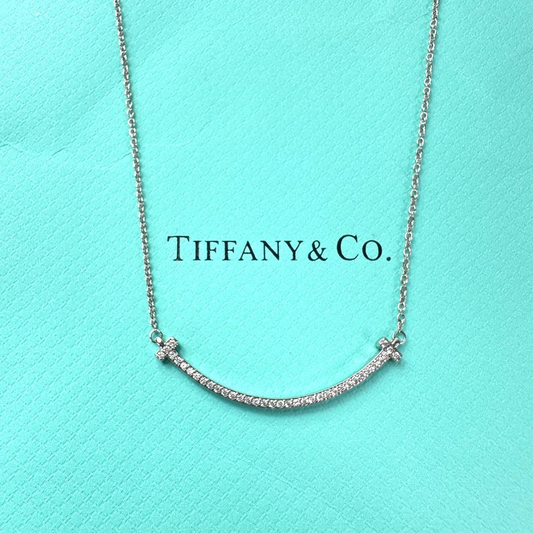 極美品 T & Co.Tスマイル ネックレス
