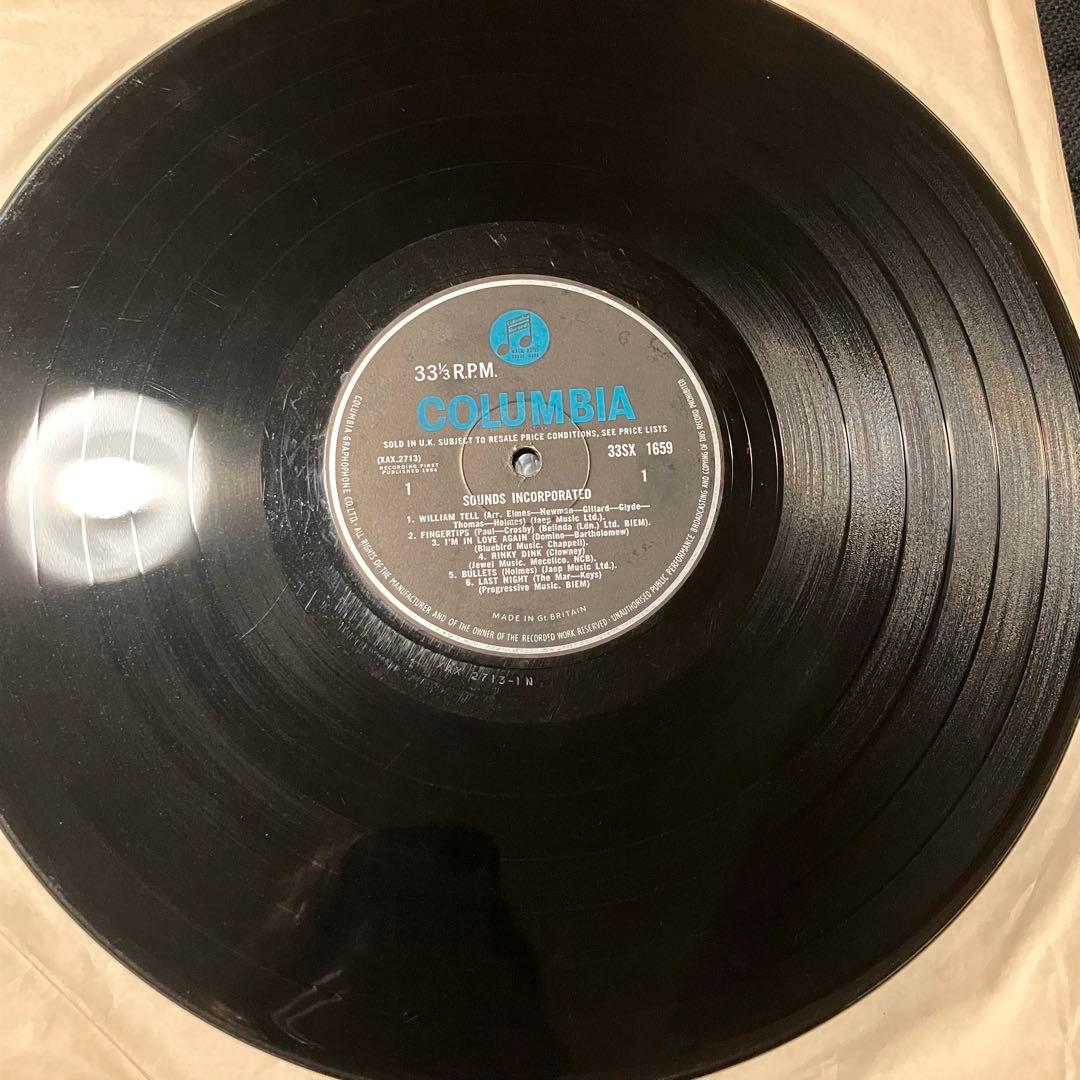 UK盤 mono Sounds Incorporated LP Beatles