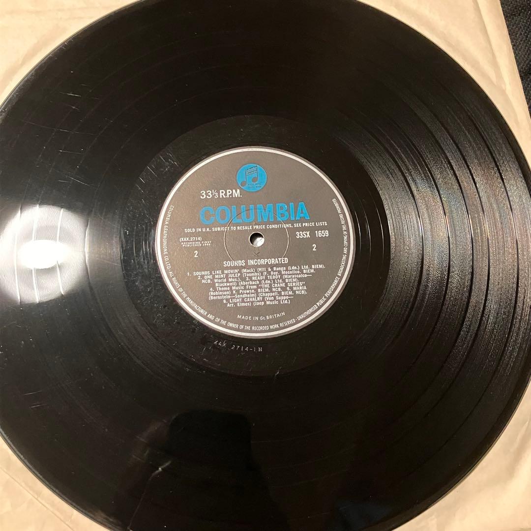 UK盤 mono Sounds Incorporated LP Beatles