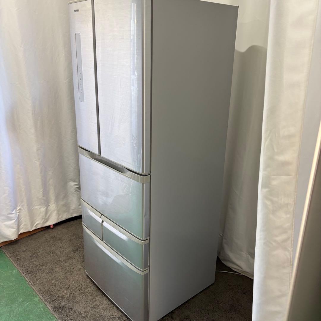 ❤️設置無料❤️　冷蔵庫　東芝　500-600ℓ　フレンチドア　ベジータ　安い　中古