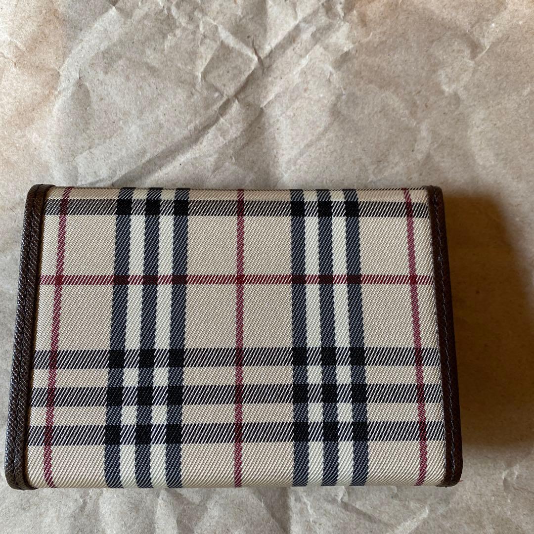 ビ*マ様 BURBERRY バーバリー　三つ折り財布