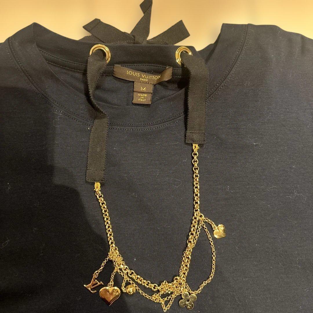 Louis Vuitton ネイビー Tシャツ Mサイズ