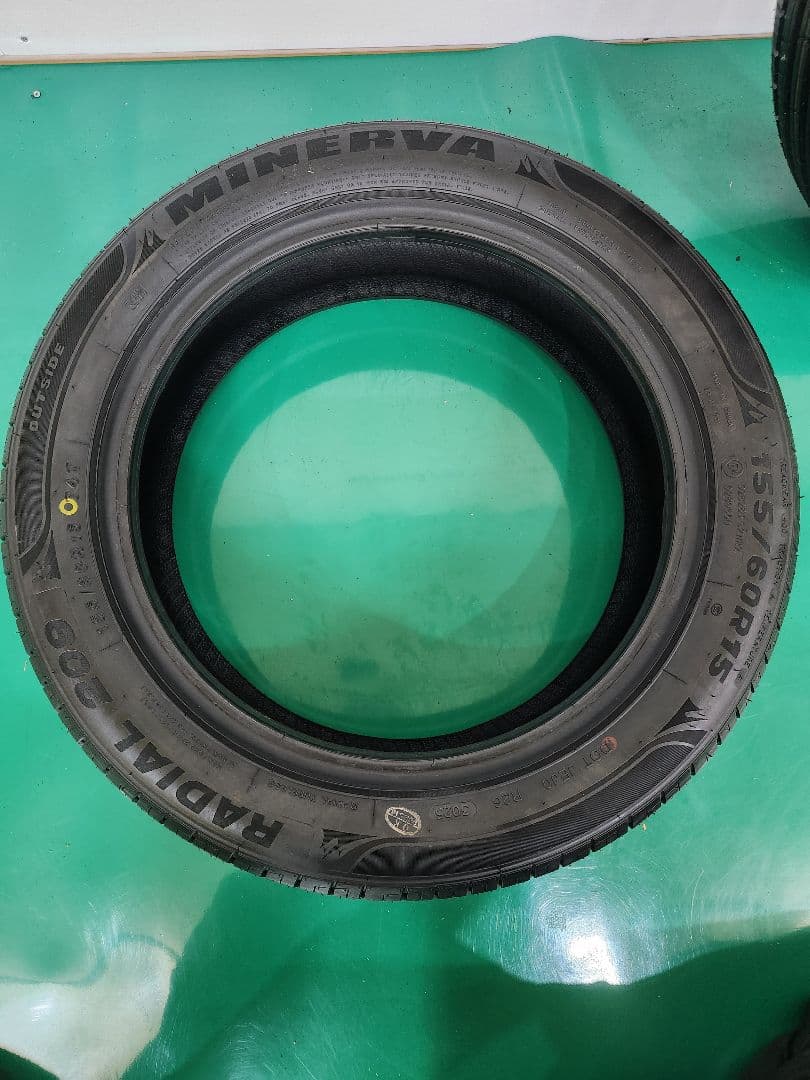 送料込☆2025年製 MINERVAミネルバ タイヤ 155/60R15☆2本