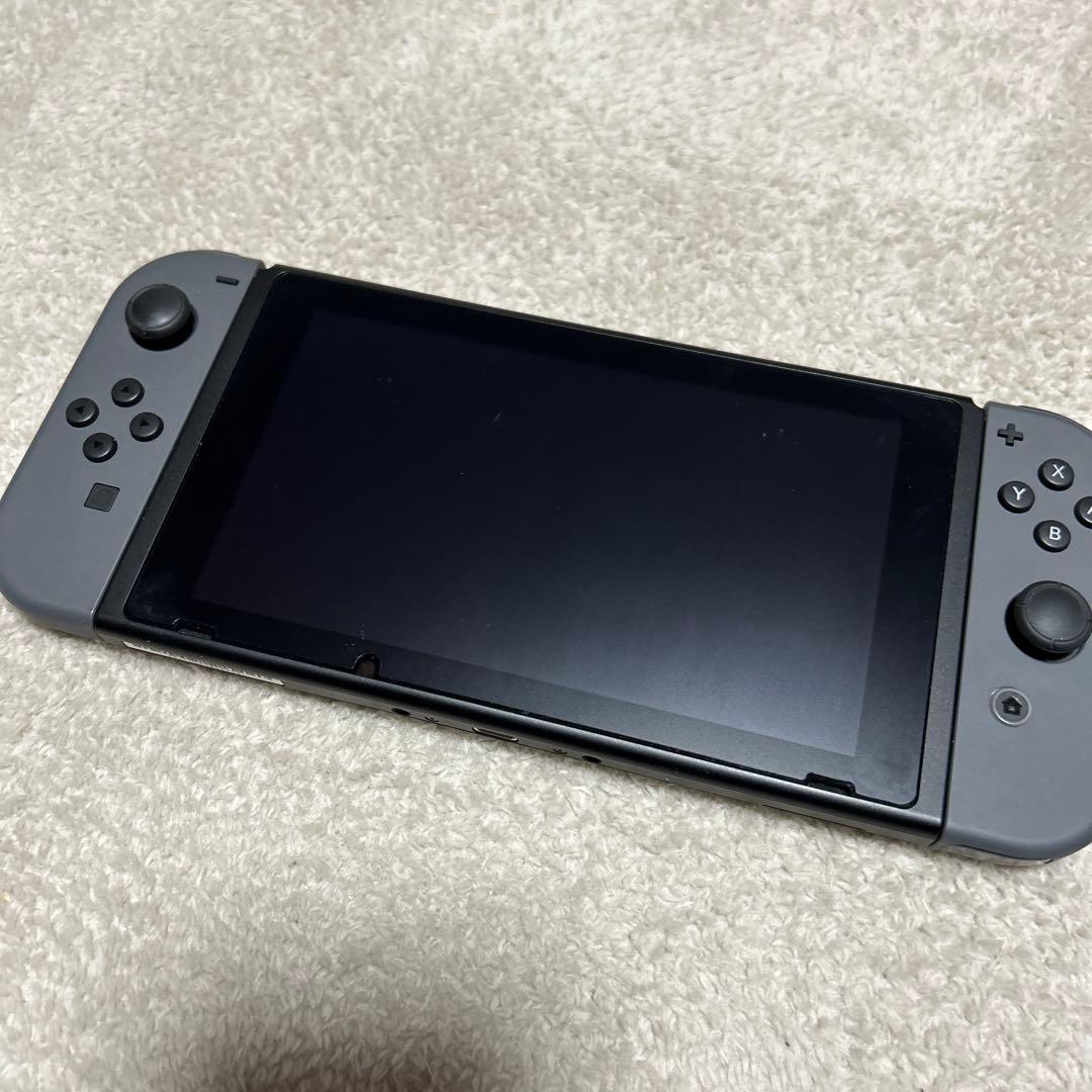 Nintendo Switch グレー 本体 付属品あり　プロコン付き