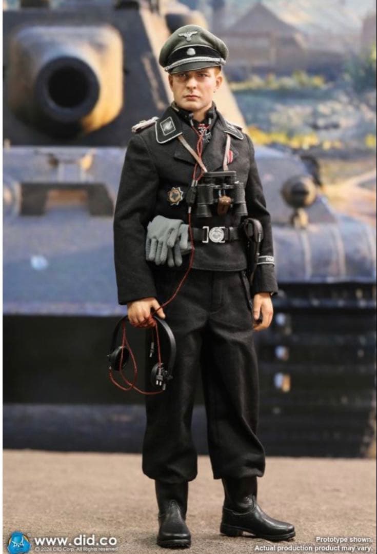 ミリタリー DID Panzer Commander Max Wnsche 1/6