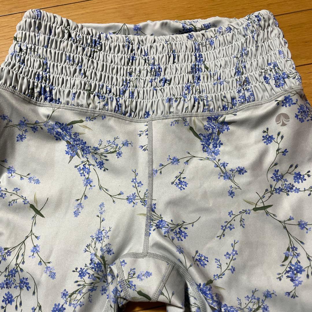 【値下】　SUKALA　lava ヨガウェア　忘れな草 上下セット Ｌ