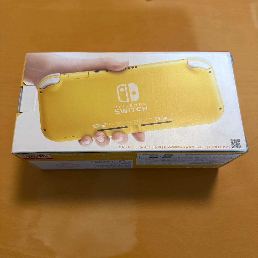 【新品未使用】Nintendo Switch Lite イエロー 保護フィルム付