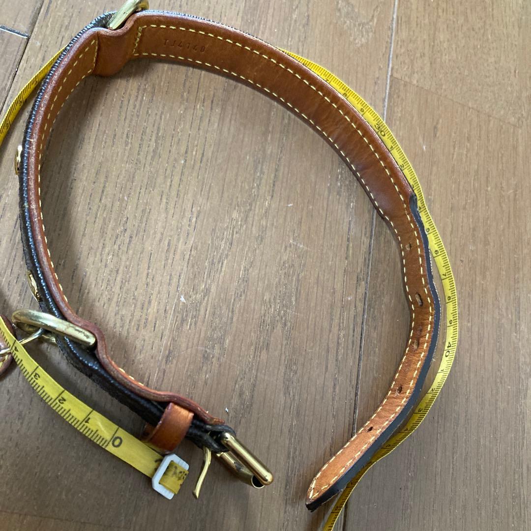 LOUIS VUITTONモノグラム 犬 首輪 2個セット箱有※におい有ります