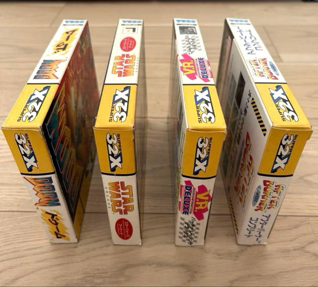 SEGA スーパー32X 本体 + ゲームソフト4本セット