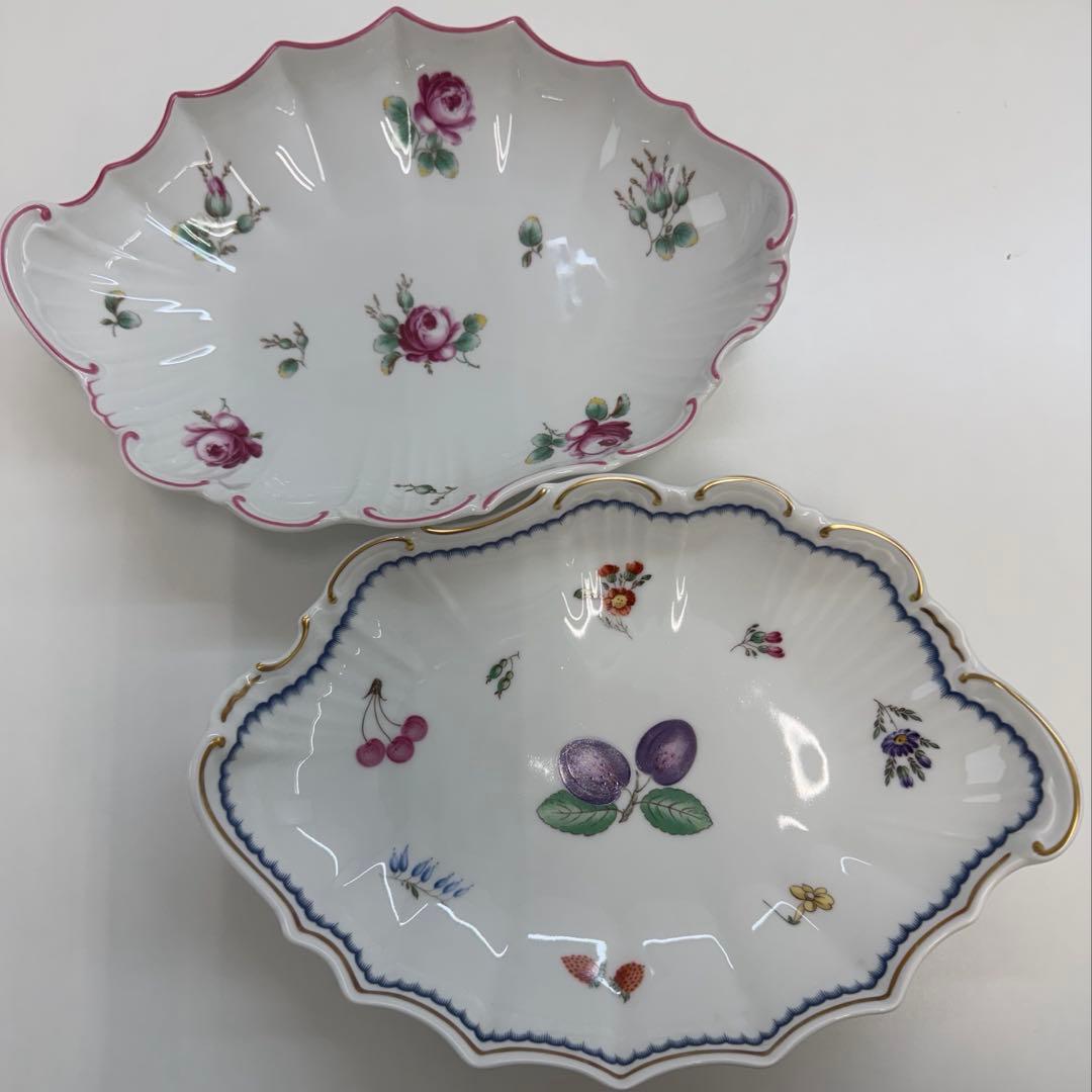 リチャードジノリ プレート 花柄 陶器 イタリア製 未使用