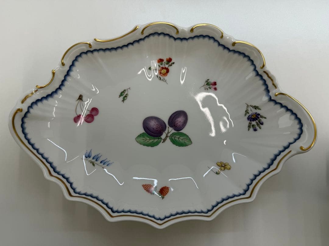 リチャードジノリ プレート 花柄 陶器 イタリア製 未使用