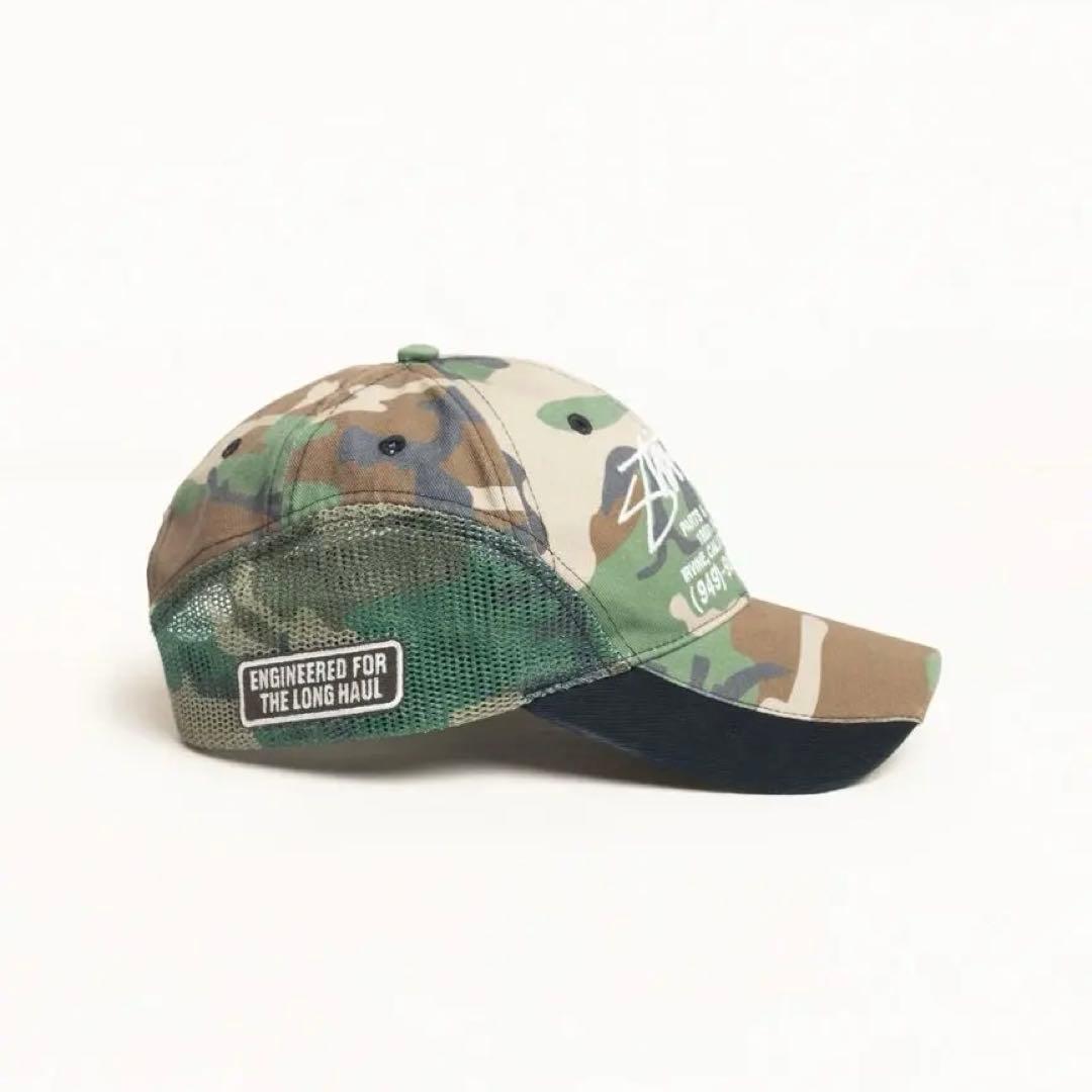STUSSY メッシュキャップ カモ柄 キャップ 26SS