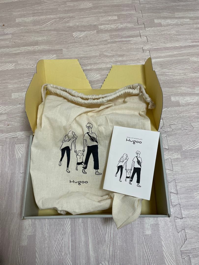 Hugoo ヒップシート CORDURA 2WAY ブラック