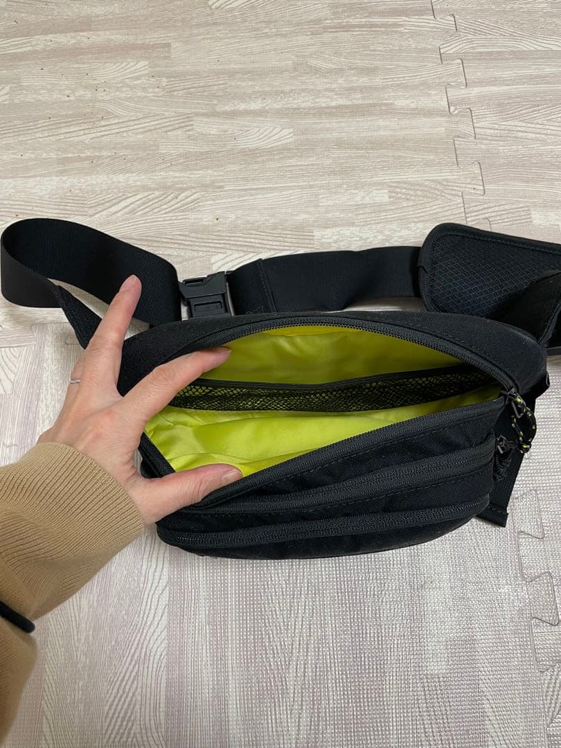 Hugoo ヒップシート CORDURA 2WAY ブラック