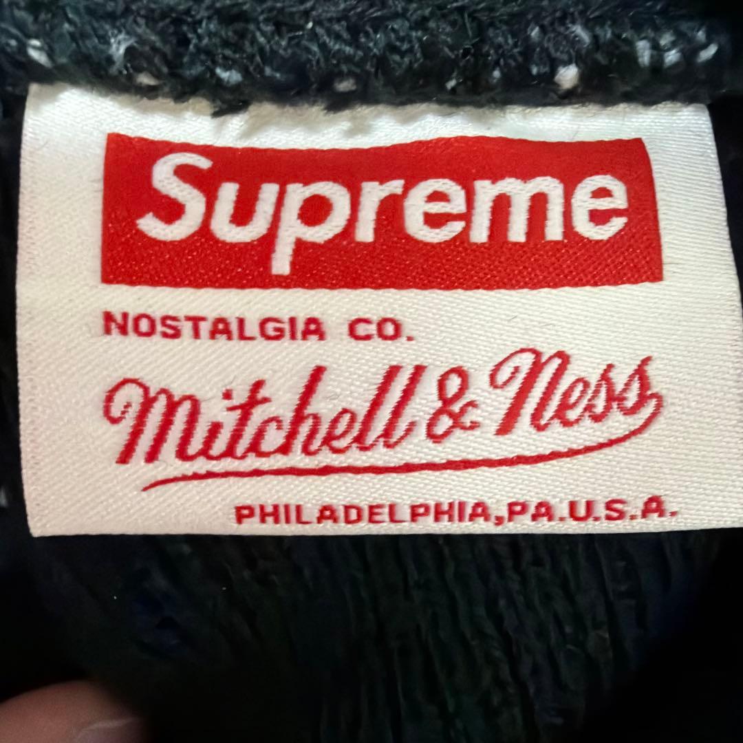 Supreme シュプリーム/ミッチェルアンドネス NCAA ビーニー　ブラック