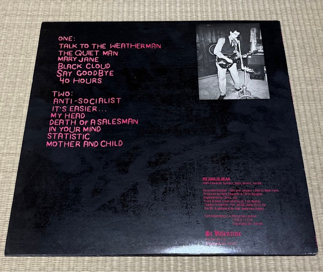【美品】 My Dad Is Dead 1st LP