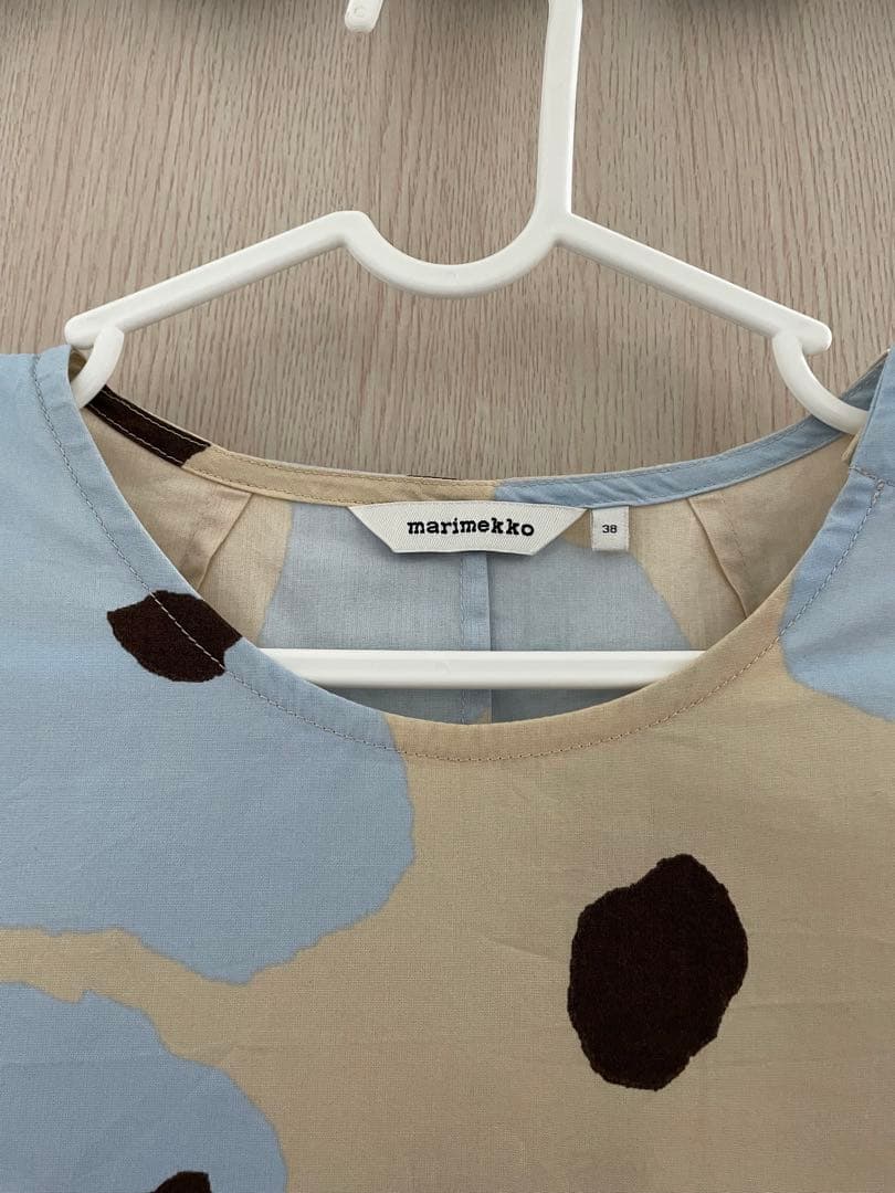 marimekko マリメッコ ワンピース M 七分袖 膝丈