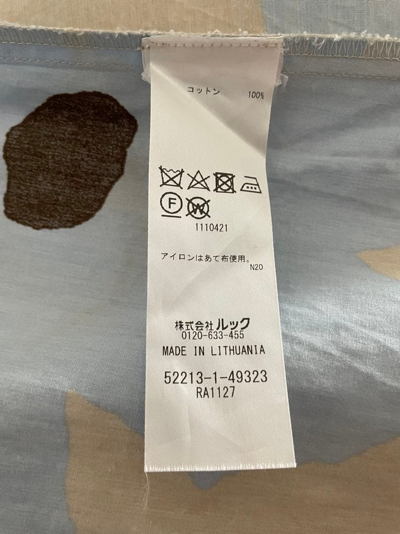 marimekko マリメッコ ワンピース M 七分袖 膝丈