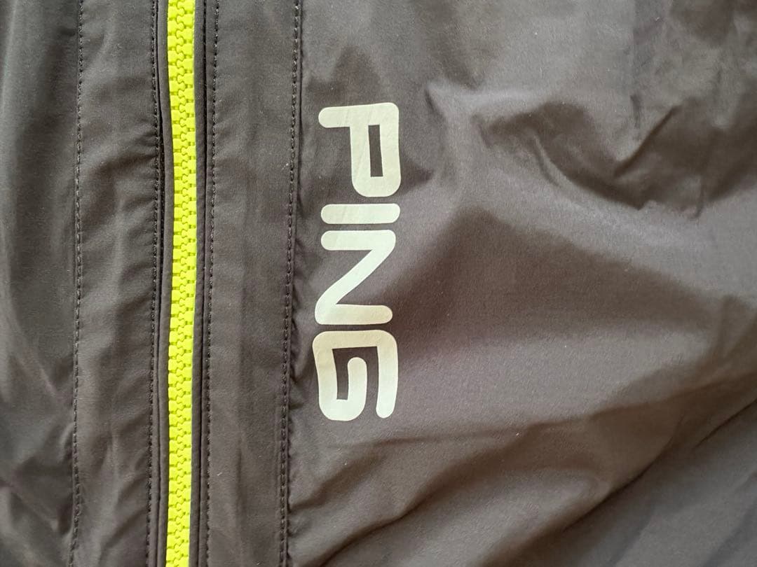 【極美品】ピン　PING メンズウェア　薄手ジャケット ナイロンジャンパー