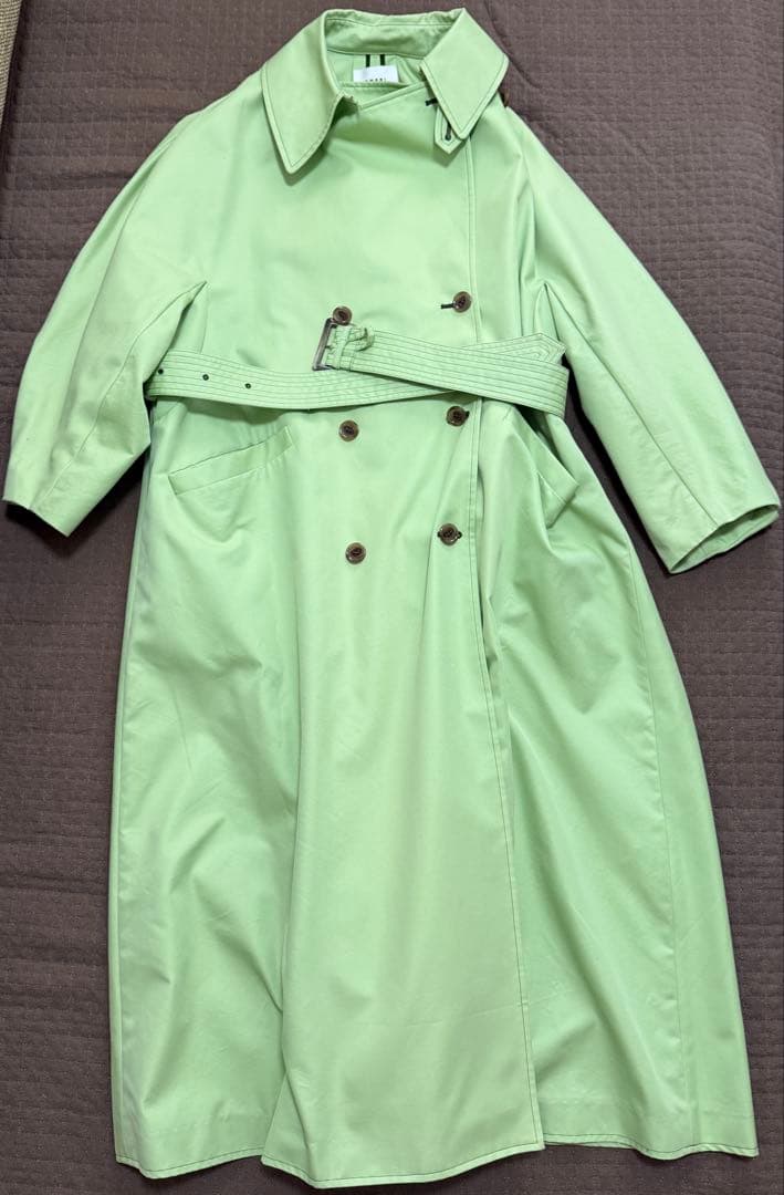 amerivintage トレンチコート　グリーン