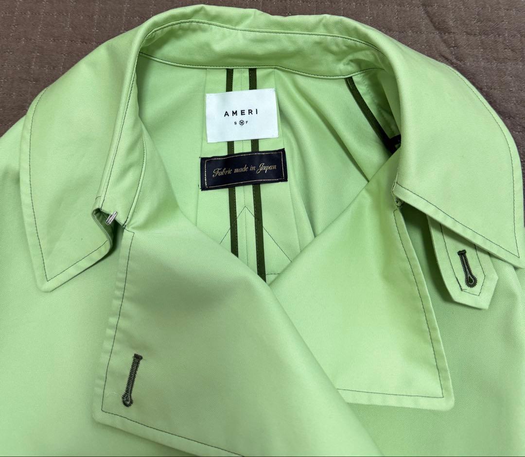 amerivintage トレンチコート　グリーン